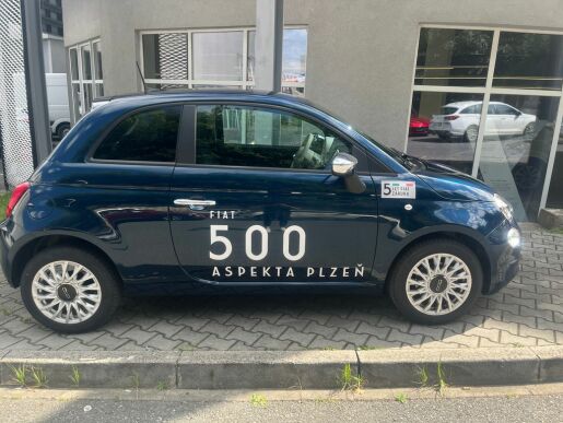 Fiat 500 1.0i BSG Hybrid, ČR, DPH,se.k.