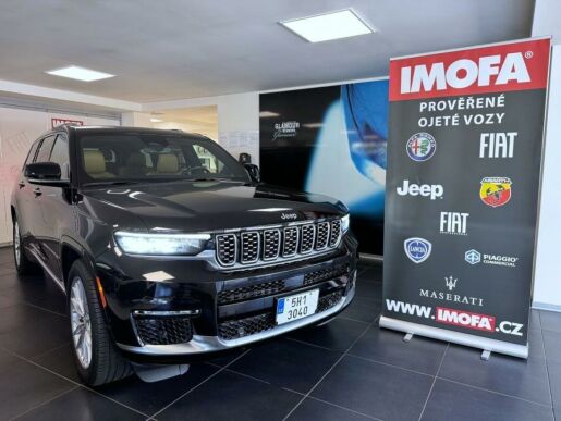 Jeep Grand Cherokee L 3,6 V6 291k 4x4 AT8 ZF SUMMI