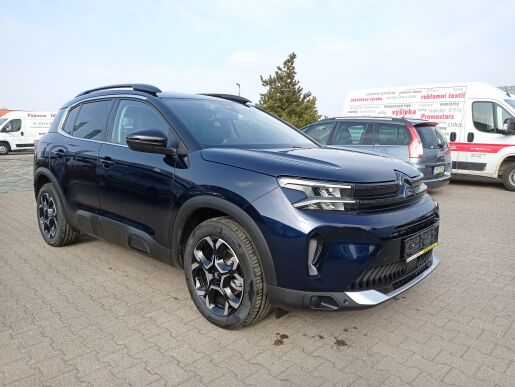 Citroën SUV C5 Aircross Plus 1.2 Pure Tech 130k man. - modrá Eclipse