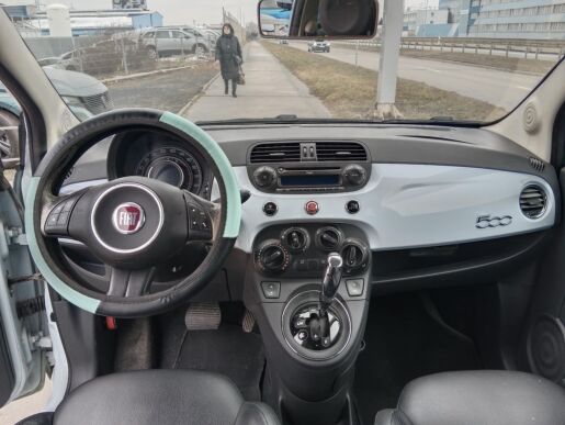 Fiat 500 1.2i A/T Sport / klimatizace manuální