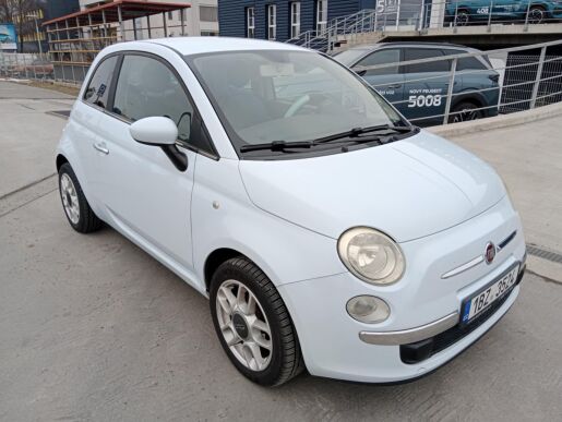 Fiat 500 1.2i A/T Sport / klimatizace manuální